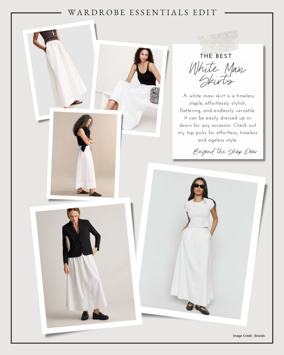 The Best White Maxi Skirts - Wardrobe Essentials Edit

A white maxi skirt is a timeless staple, effortlessly stylish, flattering, and endlessly versatile. It can be easily dressed up or down for any occasion. 

Check out my top picks for effortless, timeless and ageless style.

#LTKOver40 #LTKStyleTip