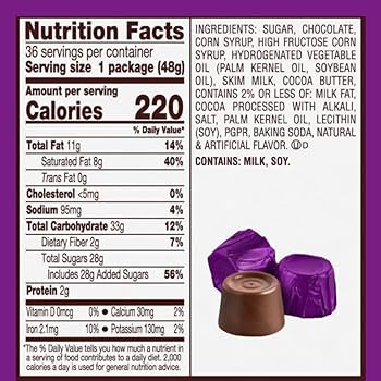 ROLO Dark Salted Caramel in Rich Dark Chocolate Candy, Purple Foil - Bulk Pack - 2 Pound (Pack of... | Amazon (US)
