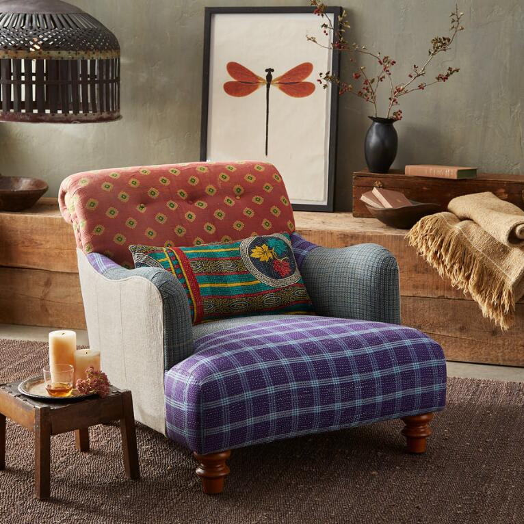 Pranay Sari Club Chair | Sundance Catalog