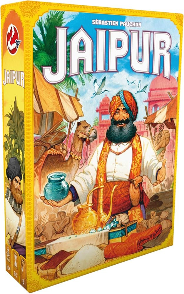 Asmodee Jaipur Board Game (New Edition) - Fast-Paced Duel of Merchants, Strategic Trading and Mar... | Amazon (US)