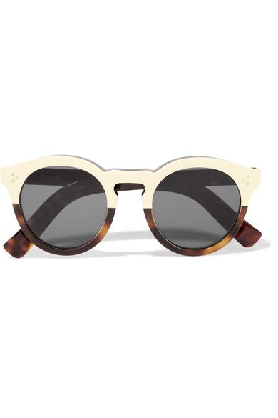 Leonard II round-frame acetate sunglasses | NET-A-PORTER (US)