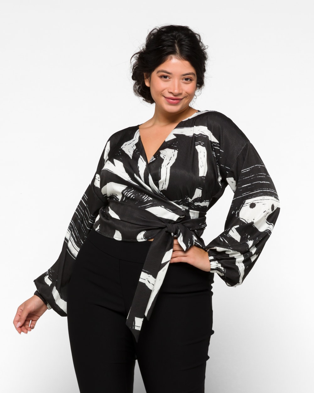 Aida Wrap Blouse | Stitch Fix