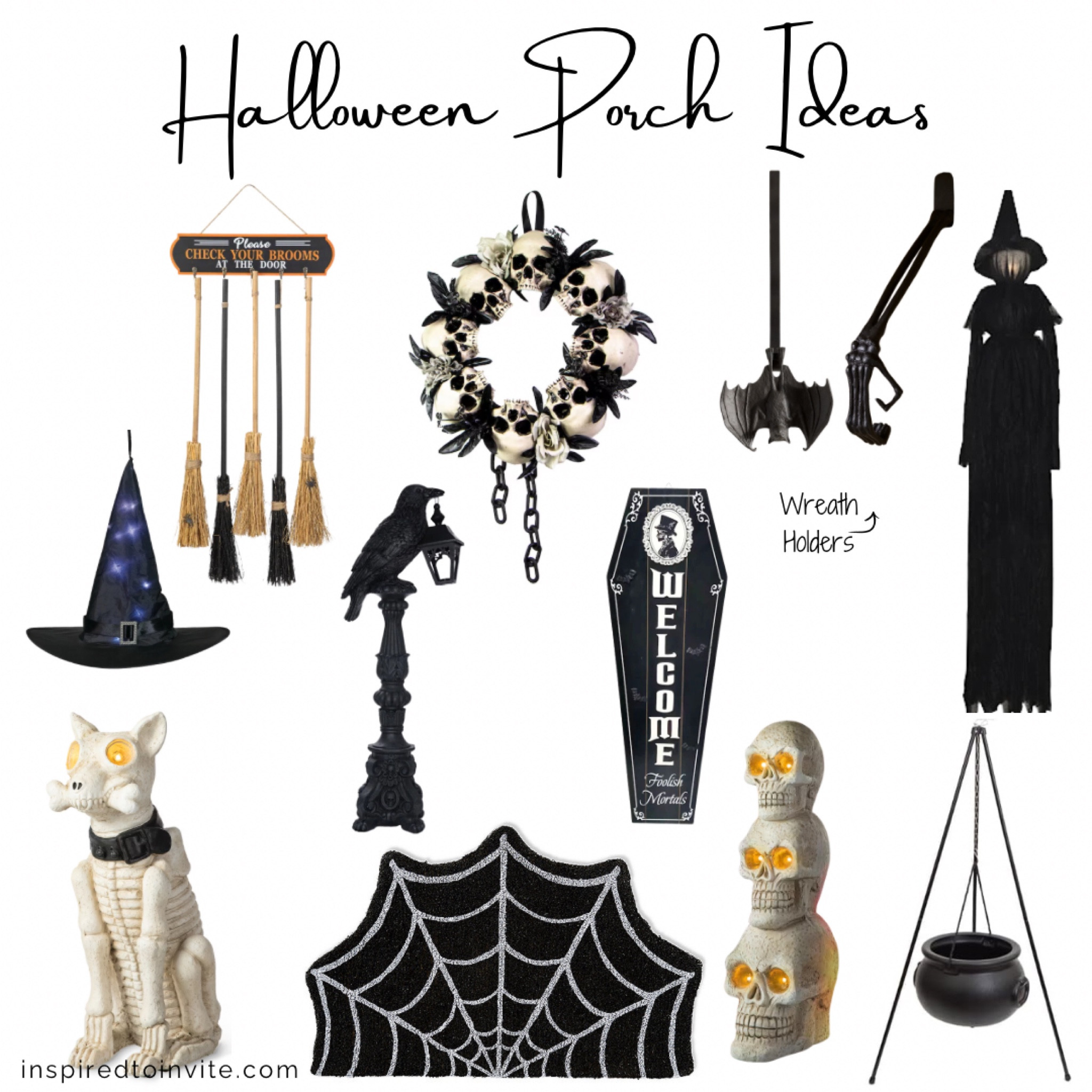 Spooky Halloween Porch Decor Ideas!  #HalloweenPorchIdeas #HalloweenDecor #HalloweenPorchDecor #HalloweenDecorations #HalloweenPorchDecorations #HalloweenDecorationsForPorch #SpookyHalloweenDecorations

#LTKSeasonal