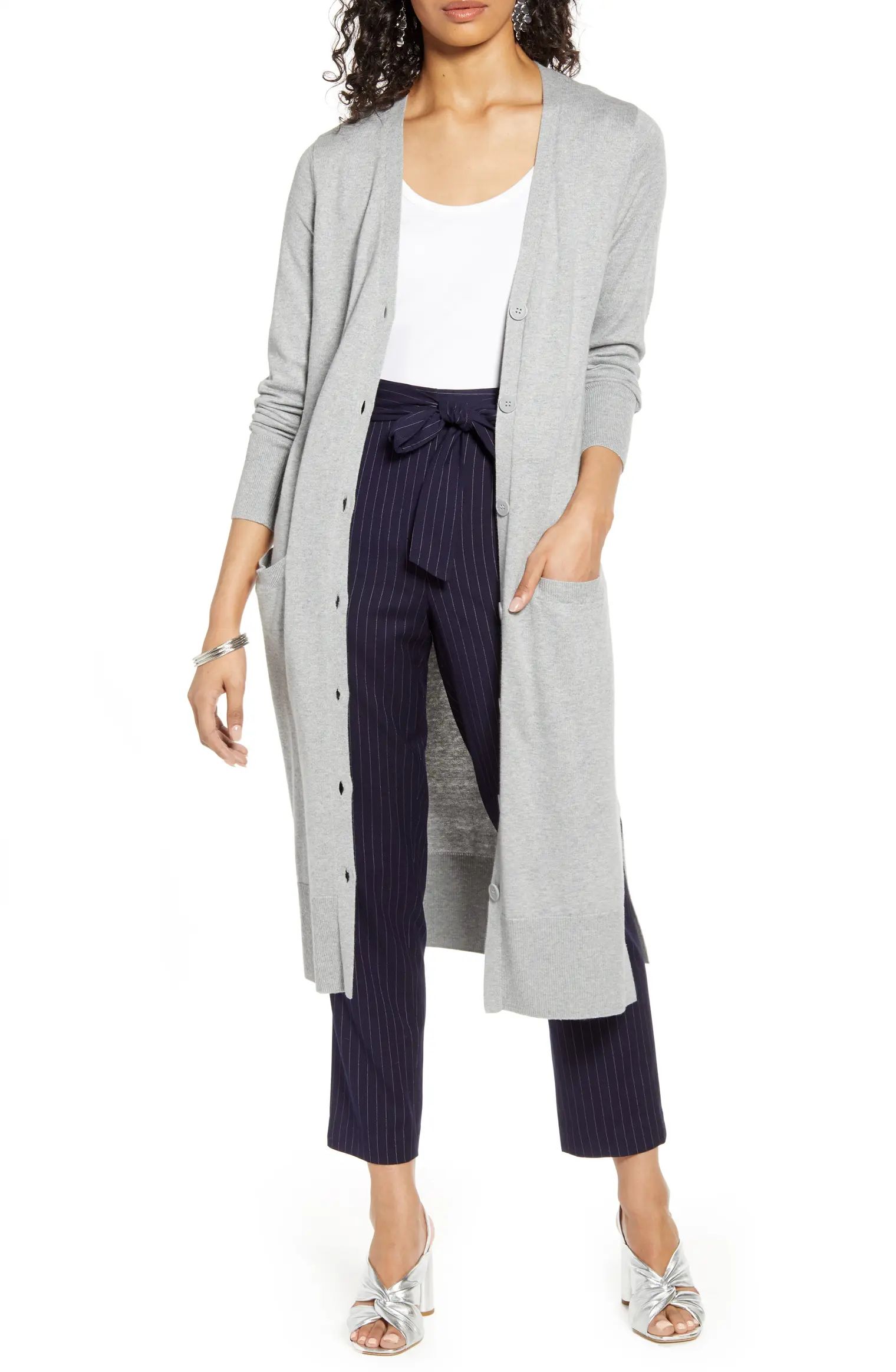 V-Neck Long Cardigan | Nordstrom