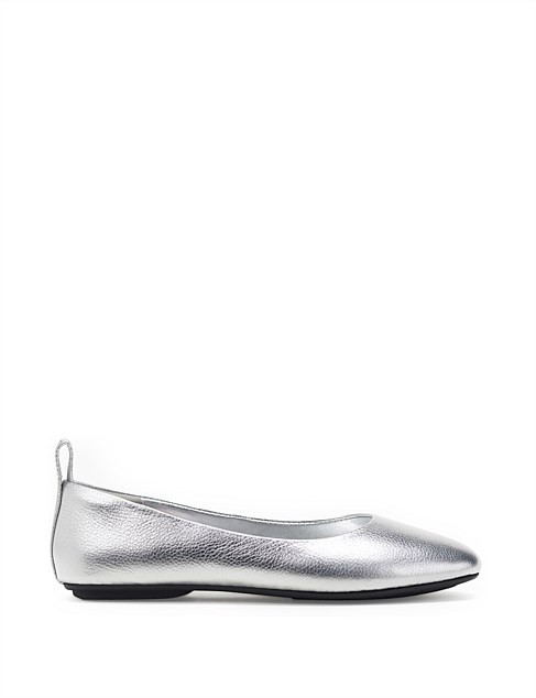 Rollie Nation Ballet Silver Tumble Shoes | David Jones | David Jones (Australia & New Zealand)