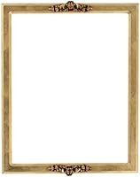 Rectangle Beveled Wall Mirror for Home Decor - Athena Style - Gold Leaf - 22x26 outside dimensions | Amazon (US)