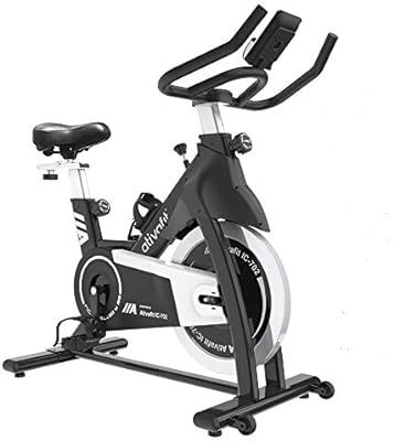 Ativafit Exercise Bike Stationary Indoor Cycling Bike 35 lbs Flywheel Belt Drive Workout Bicycle ... | Amazon (US)