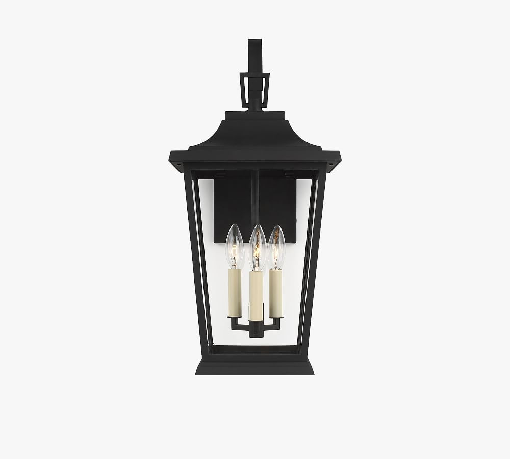 Hish Outdoor Metal Sconce | Pottery Barn (US)