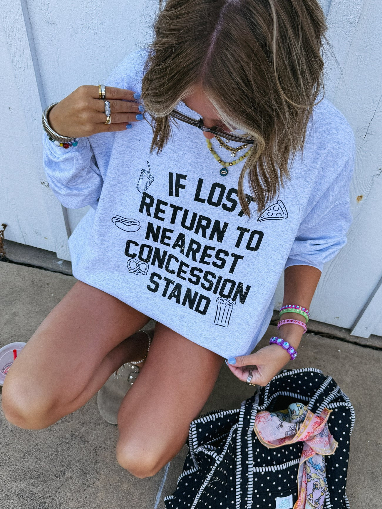 ETTA OG | concession stand sweatshirt - ash | Etta+East