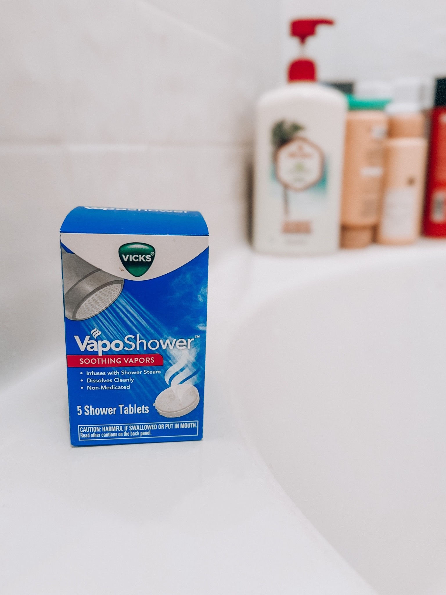 Vicks Vaposhower Soothing Vapors Tablets - 5ct : Target