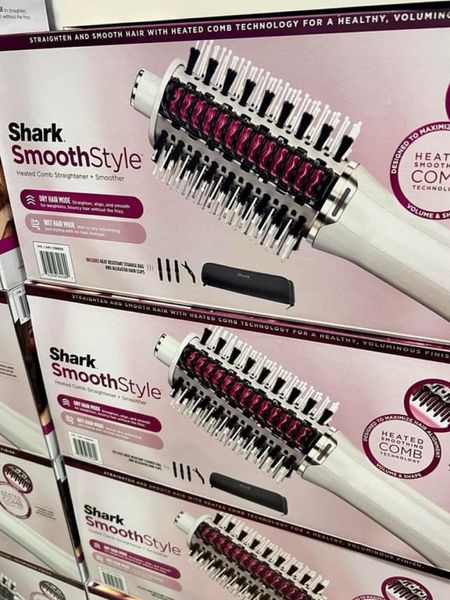 New Shark brush! Heated combo straightener + smoother. 
Would be amazing gift idea ! 
Amazon finds • new hair care products • hair care routine 

#LTKGiftGuide #LTKBeauty #LTKFindsUnder100