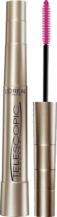 L\u2019Oreal Paris Makeup Original Telescopic Mascara, Separating Mascara Volume and Length Formu... | Amazon (US)