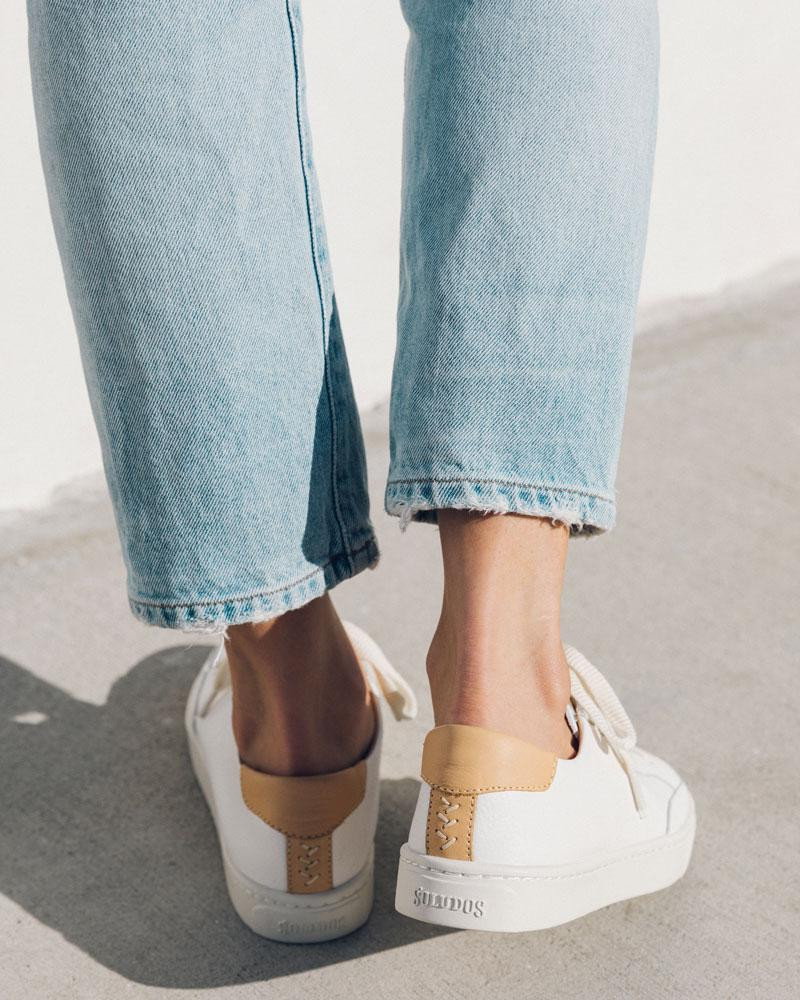 Ibiza Classic Leather Sneaker | Soludos