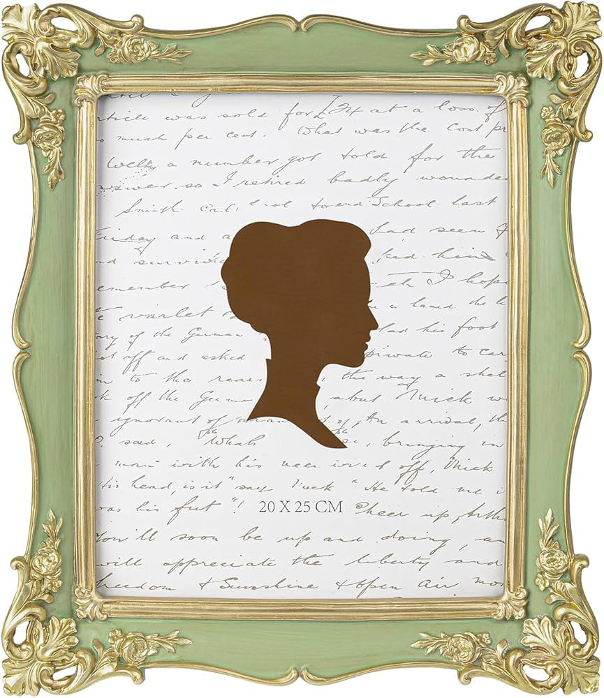 AELS 8x10 Inch Vintage Picture Frame, Elegant Antique Photo Frames with Glass Front, Photo Displa... | Amazon (US)