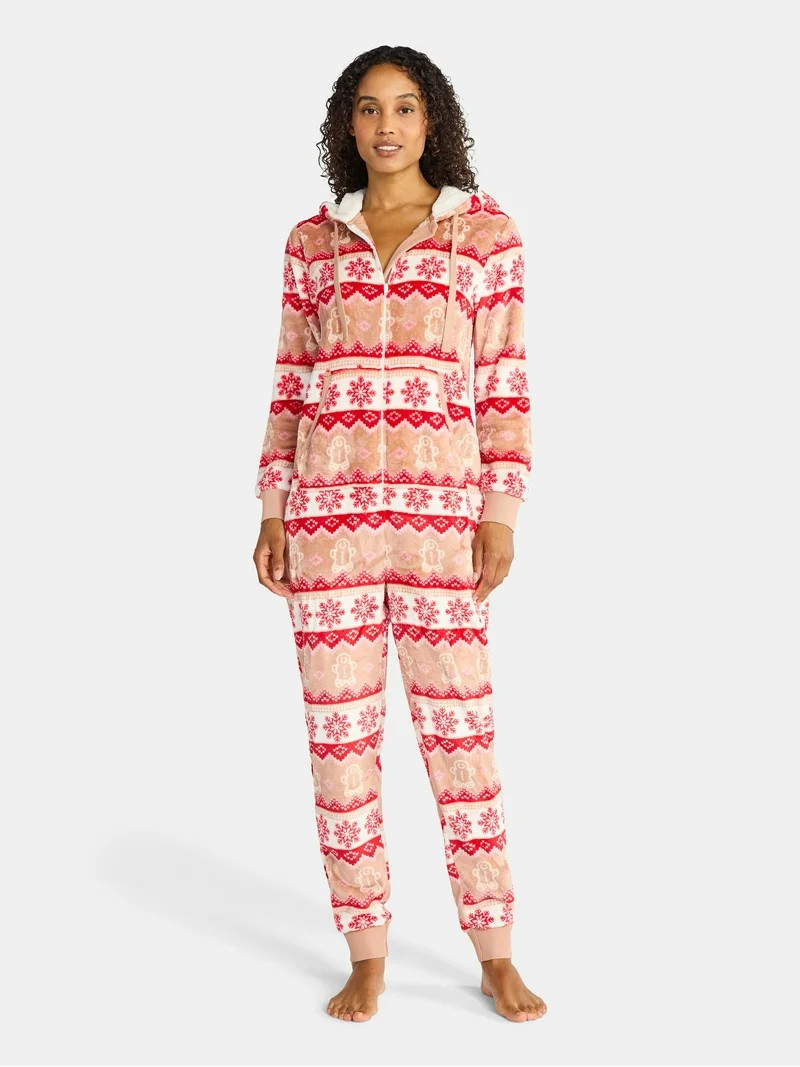 Holiday Time Women's Cabin Union Suit, Sizes XS-3X | Walmart (US)