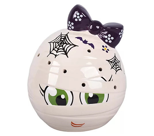 Temp-tations Seasonal Ceramic Illuminated Table Decor - QVC.com | QVC
