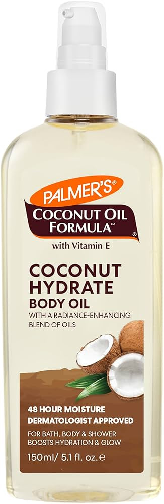 Palmer's Coconut Oil Formula Body Oil, Body Moisturizer with Green Coffee Extract, Bath Oil for D... | Amazon (US)
