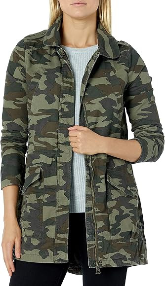 Urban Republic Women's Juniors Cotton Twill Jacket | Amazon (US)