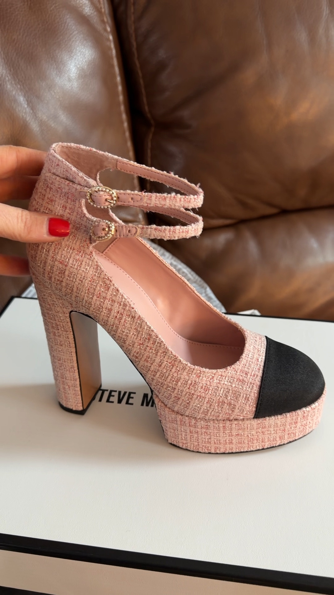 ON SALE! $69 from $139
Steve Madden platform heels 

#LTKSaleAlert