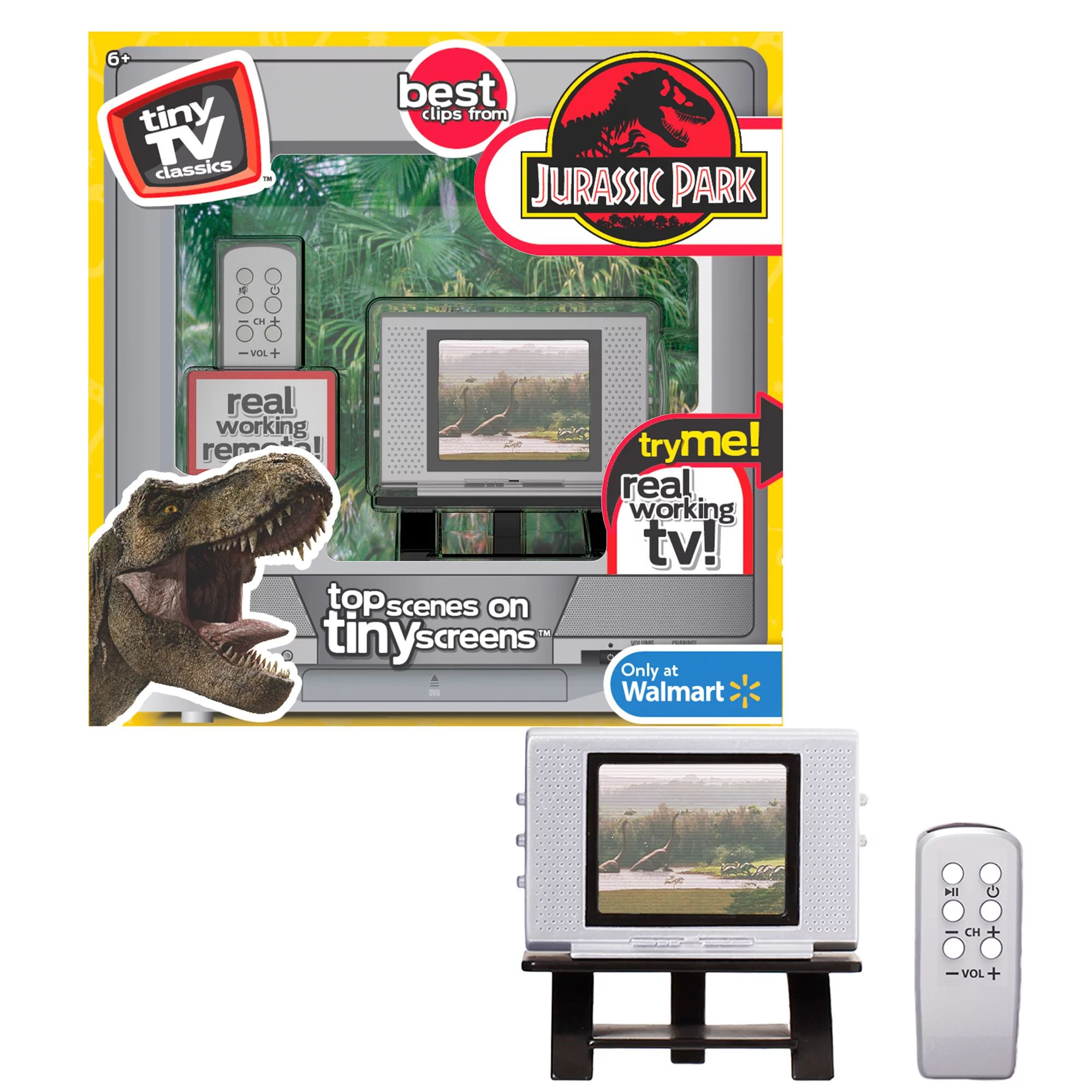 NEW SPRING '22 - Tiny TV Classics - Jurassic Park Edition- Newest Collectible from Basic Fun - Wa... | Walmart (US)