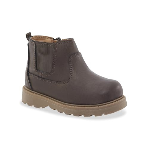 Oshkosh B'Gosh Unisex-Child SEBASTIAN Boot TAUPE Size 12 | Amazon (US)