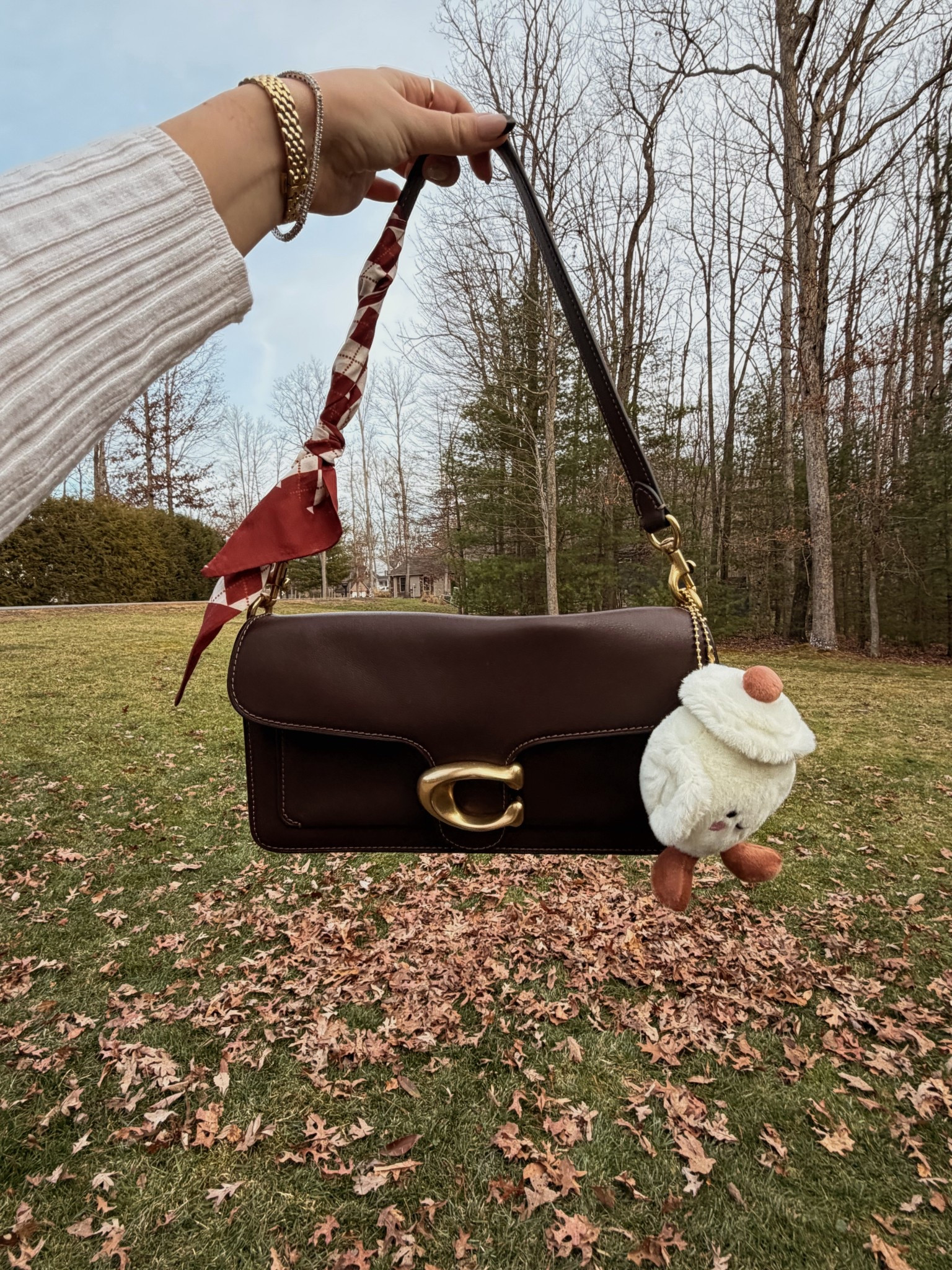 Bag of the day 🤎 Coach tabby 26

Love the slouchy look of it 😍

I couldn’t link the teapot charm but it’s on my TT shop page 💖