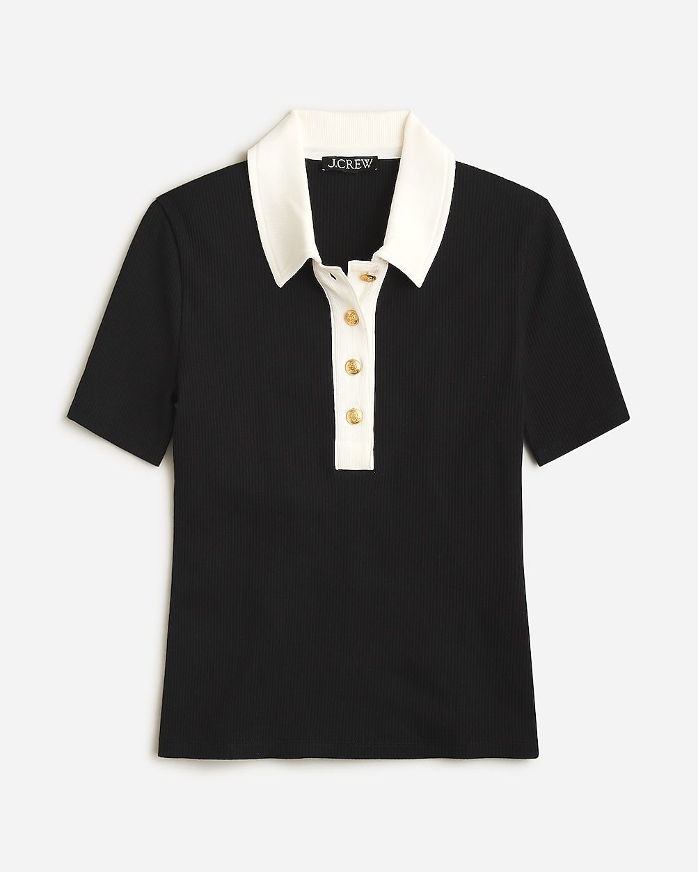 best seller4.6(78 REVIEWS)Vintage rib polo T-shirt$59.5030% off full price with code SHOP30Black ... | J.Crew US