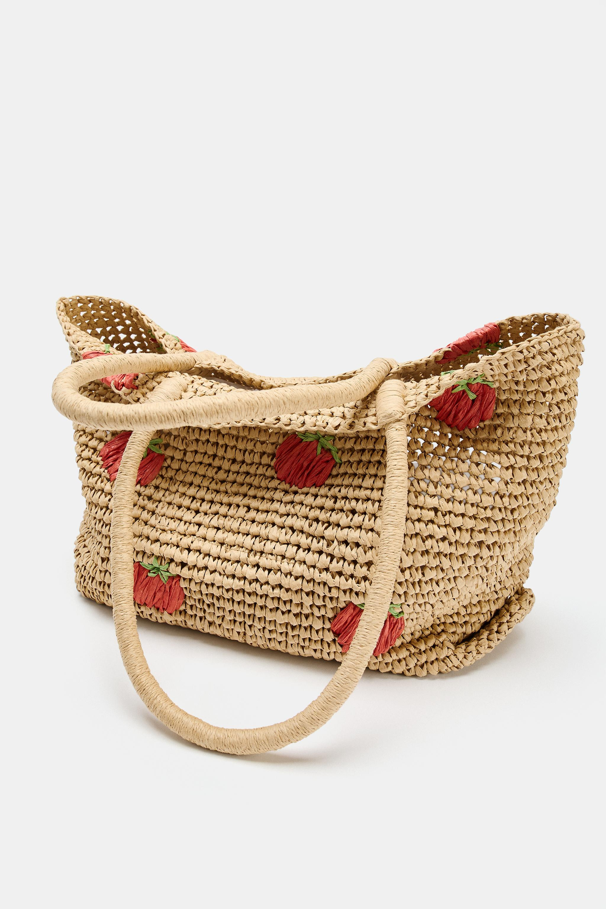 Embroidered Shopper | Zara Canada