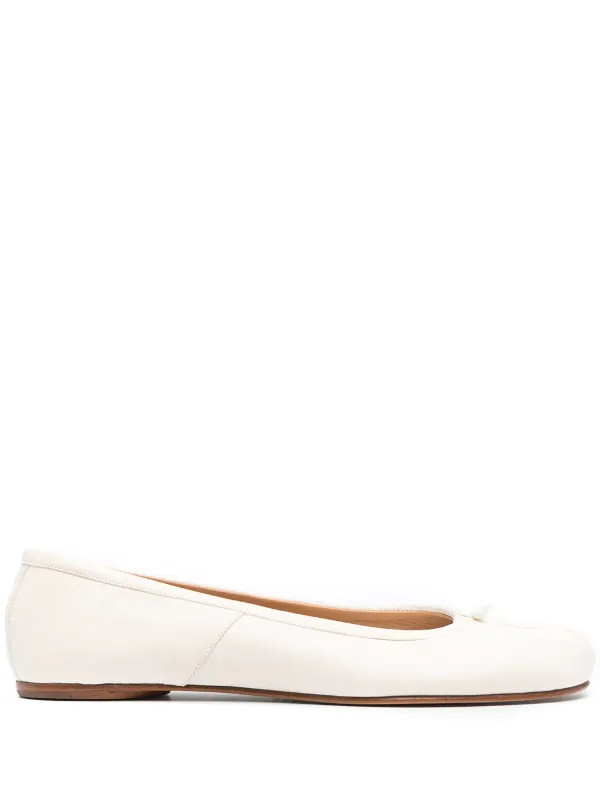 Tabi leather ballet flats | Farfetch Global