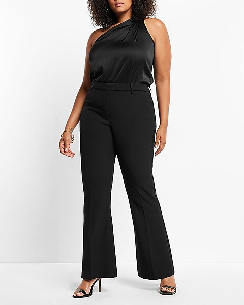 Editor Mid Rise Flare Pant | Express