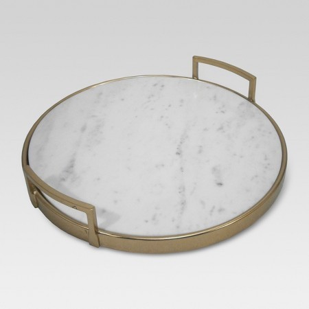 Gold and Marble Tray - Threshold™ | Target