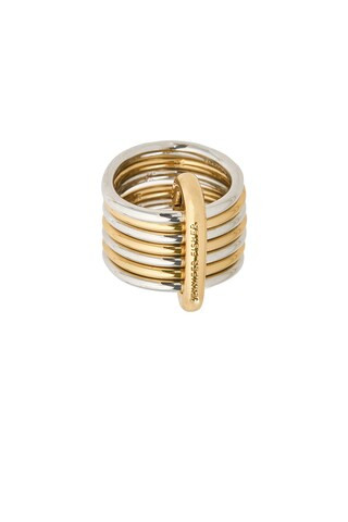 Jennifer Fisher Ring Set in Two Tone from Revolve.com | Revolve Clothing (Global)