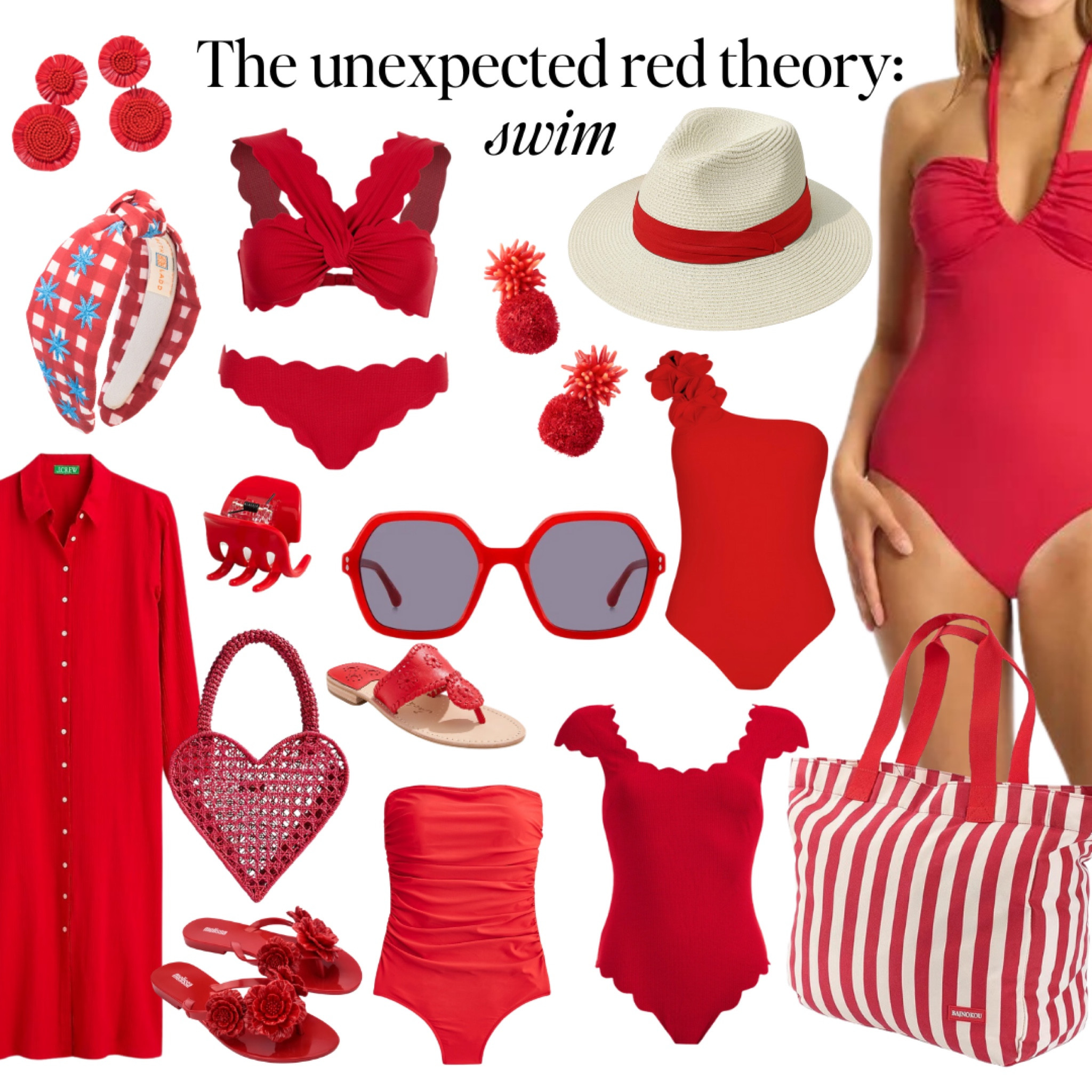 Bold pops of color for your next beach vacation. 

Red swimwear that is sexy and flattering. 

Add just a pop of color or go full stop. 

#swimsuits #poolsidestyle #pool #onepiece #beachstyle #bikini #red #coastal #vacationoutfits #swim travel outfit

#LTKSeasonal #LTKswim #LTKtravel
