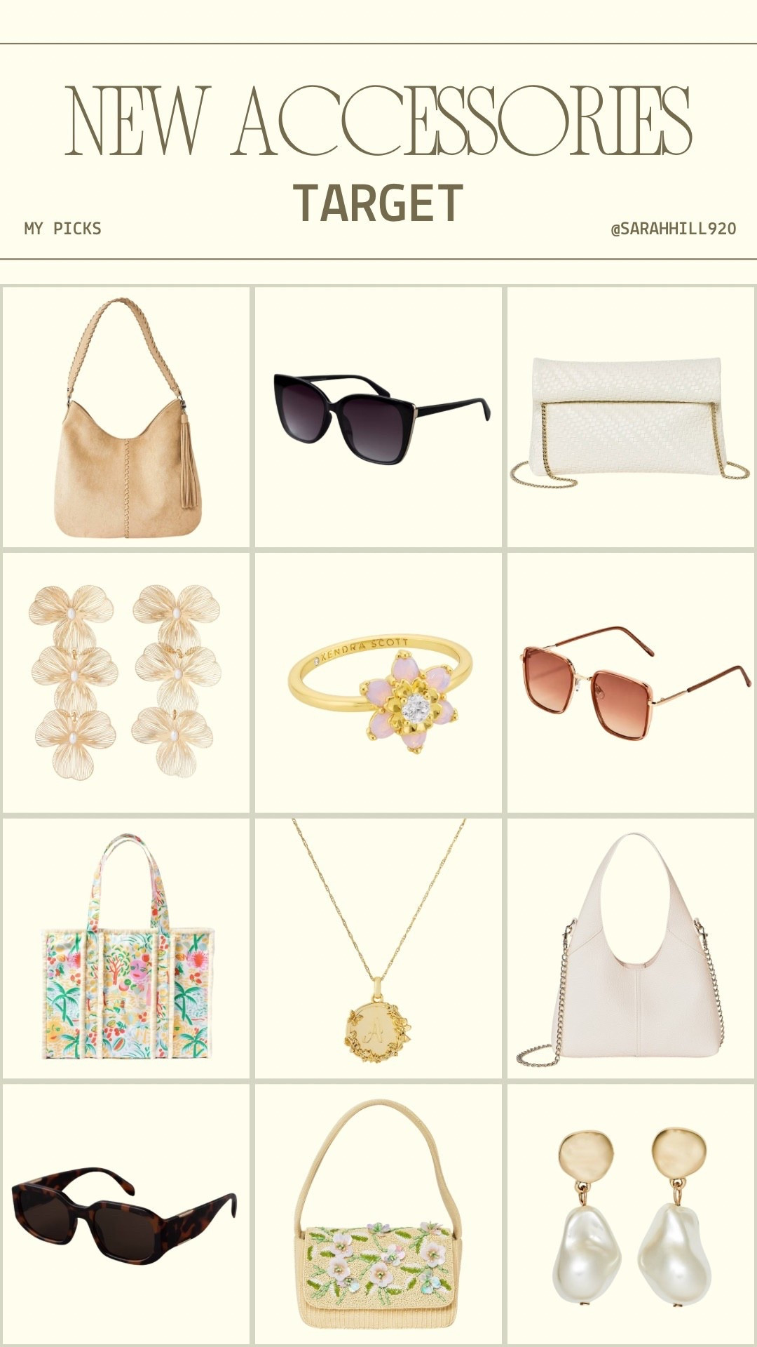 Target new spring accessories 

#LTKSeasonal