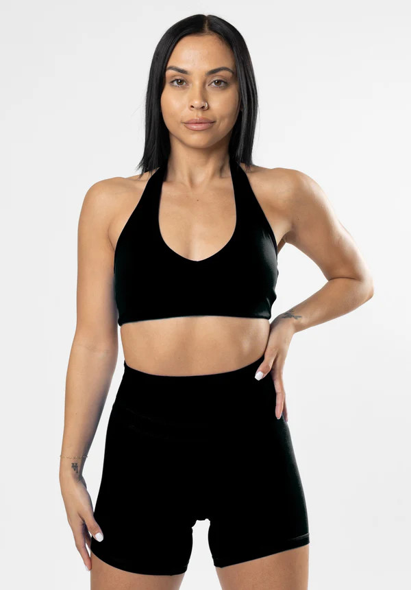 RecStretch Back Day Bra Black | Paragon Fitwear
