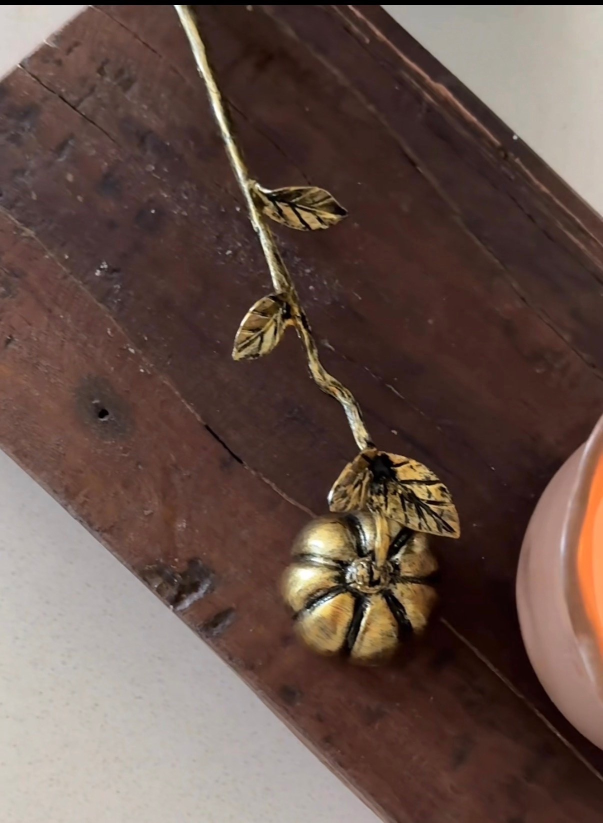 The prettiest fall candle snuffer✨

#LTKHome #LTKSeasonal