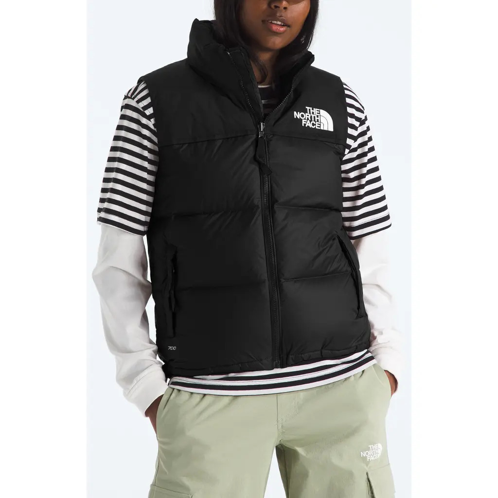 The North Face Nuptse® 1996 Packable 700 Fill Power Down Vest in Tnf Black R at Nordstrom, Size Xx-Large | Nordstrom