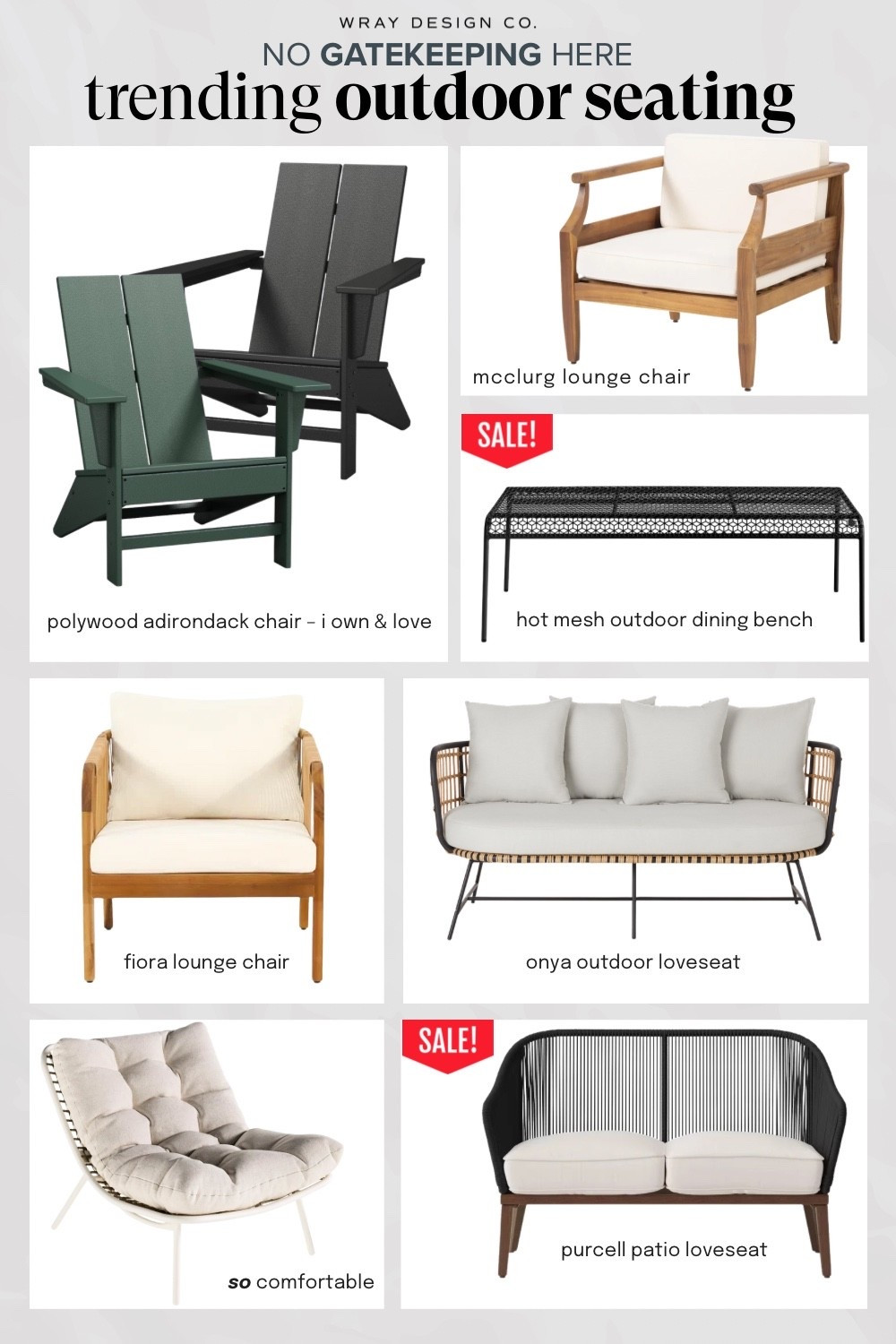 No gatekeeping here! Your search for the perfect patio seating ends now. Shop this curated collection of trending outdoor chairs, sofas, and loveseats (some of which I personally own). Designer approved. Vetted always.

#LTKSaleAlert #LTKHome #LTKSeasonal