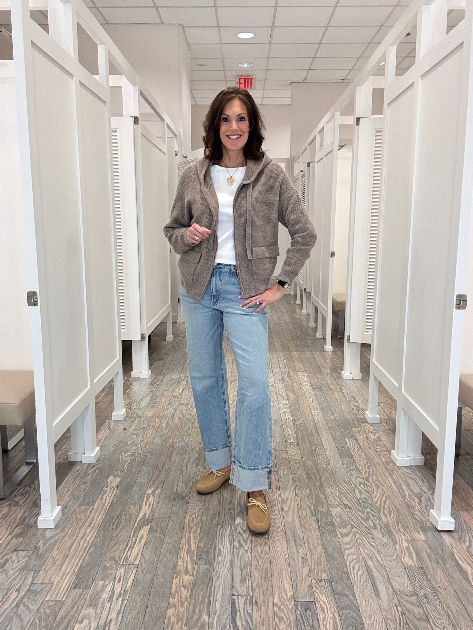 Loving this cozy outfit from Loft! Wearing a 29 in the jeans, XL cardigan, and M white top  

Women’s fashion, winter fashion, winter style, winter outfits, winter outfit inspo, everyday outfit, everyday basics, winter to spring fashion, winter to spring styles, winter to spring outfits, trendy fashion, chic style, fashion over 40, Valentine’s Day outfit, valentines outfit, Valentine’s Day outfit inspo, cozy outfit inspo




#LTKOver40 #LTKSeasonal #LTKootd