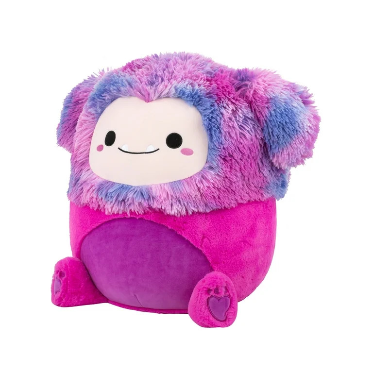 Squishmallows FuzzAMallow Official 16 inch Woxie the Magenta Bigfoot - Child's Ultra Soft Stuffed... | Walmart (US)