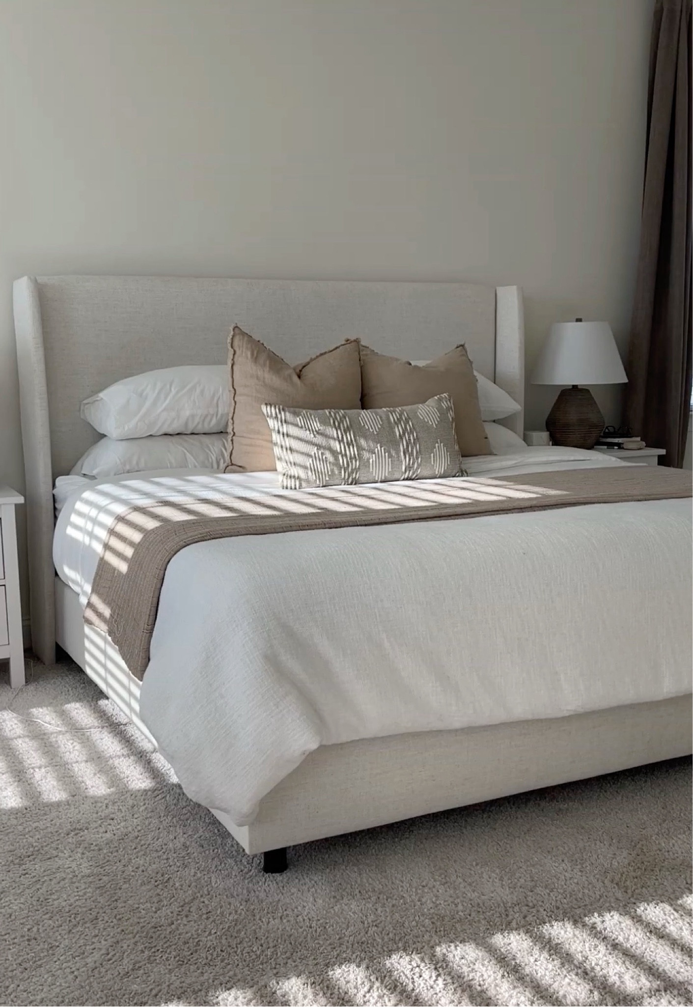Our bed + all of our bedding! 

Duvet is sold out from crate & barrel but linked similar! 

#LTKHome #LTKSeasonal
