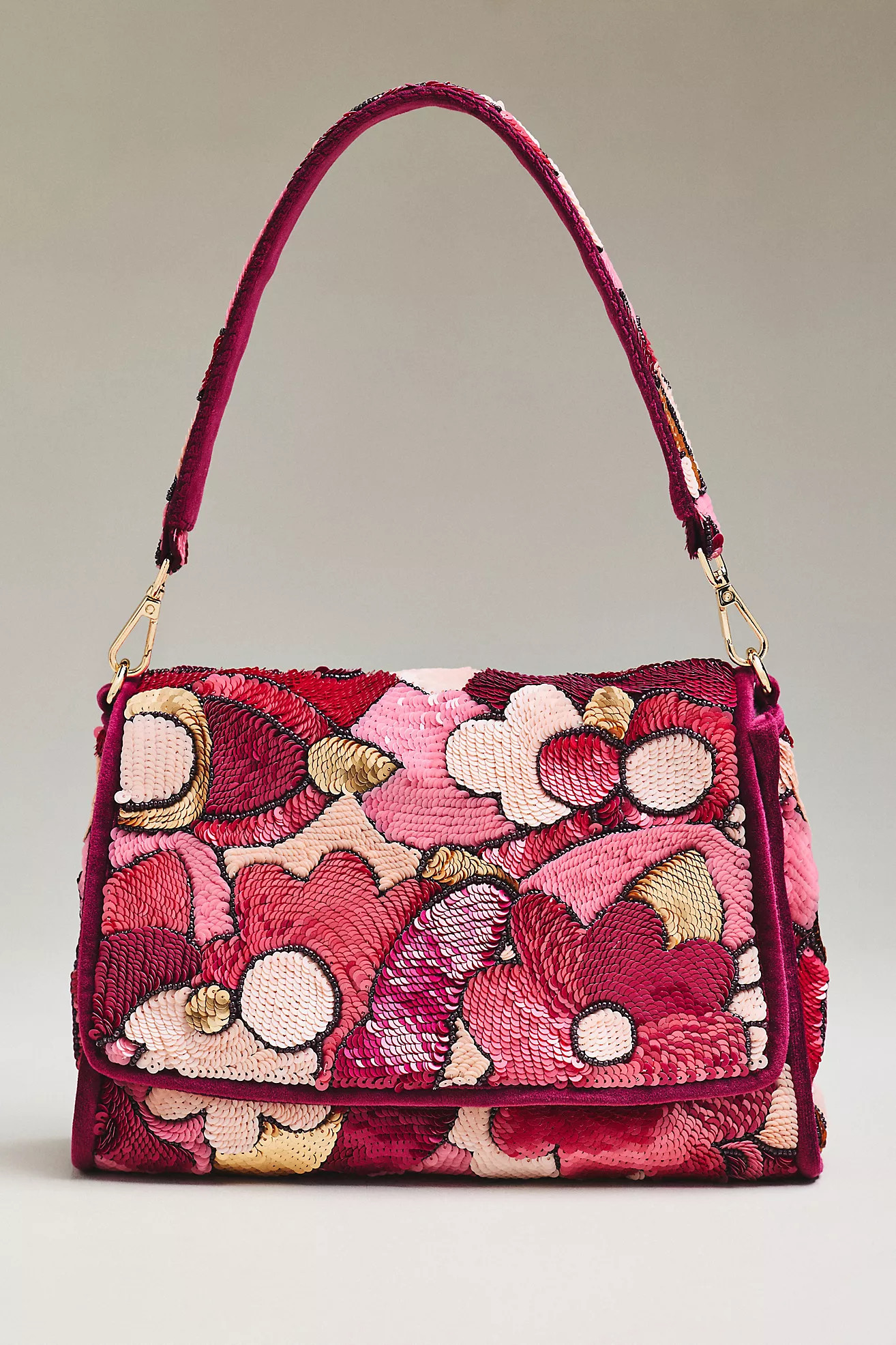 Audra Beaded Shoulder Bag | Anthropologie (US)