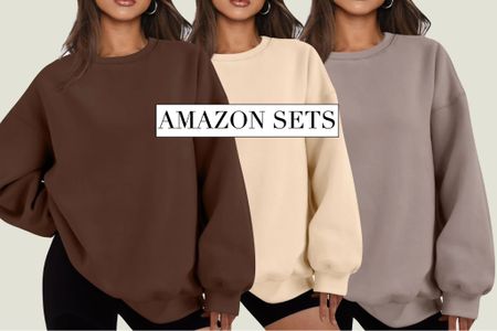 One of my favorite EFAN sets on Amazon!!



EFAN Womens Oversized Sweatshirts Hoodies Fleece Crew Neck Pullover Sweaters Casual Comfy Fall Fashion Outfits Clothes 2024

#LTKStyleTip #LTKMidsize #LTKOver40