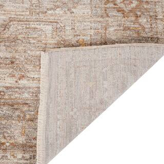 Albany Beige 8 ft. x 10 ft. Oriental Area Rug | The Home Depot