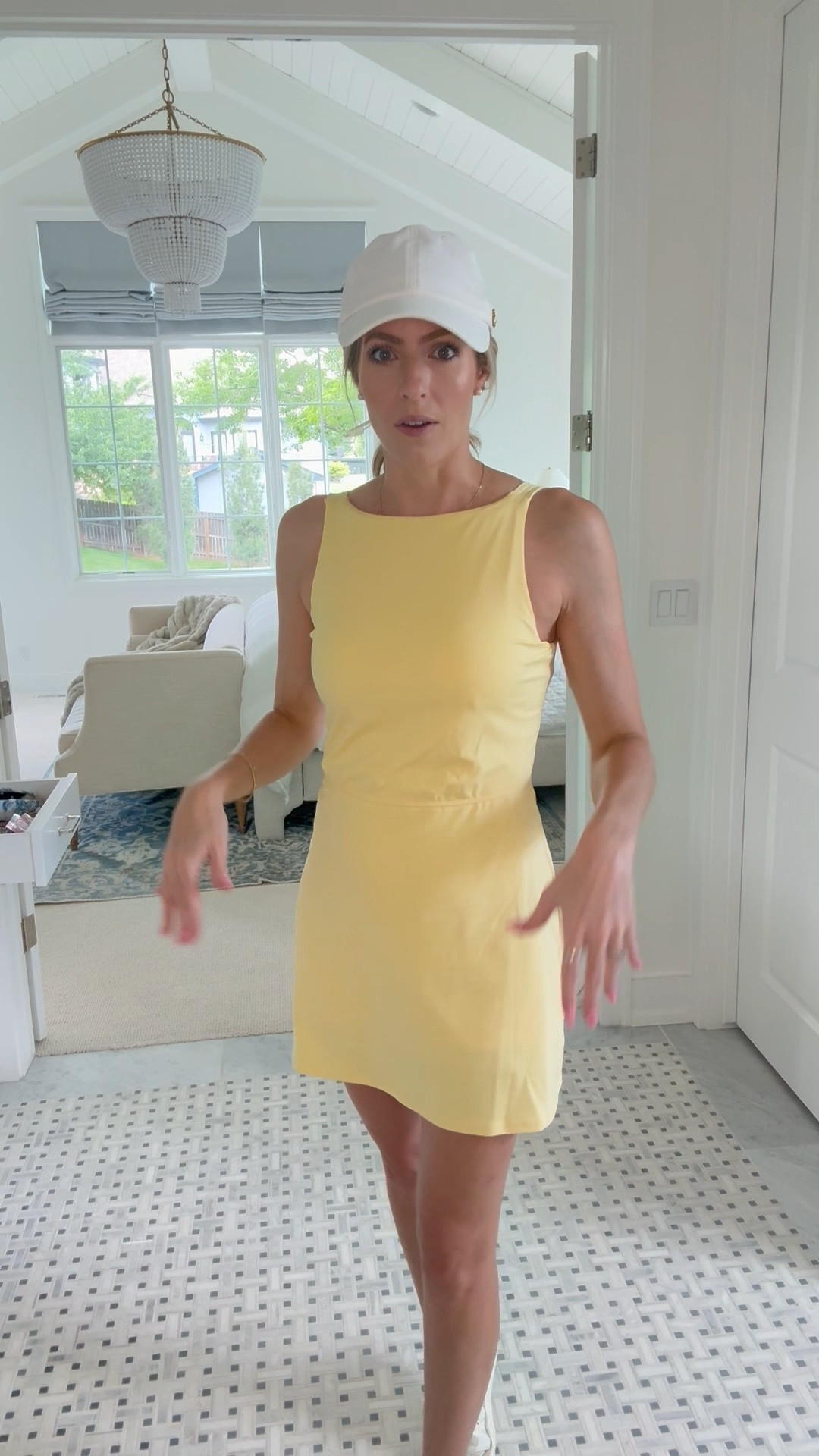 Target active dress, butter yellow dress, summer dress, mom uniform, summer uniform. Wearing size Small. 

#LTKFindsUnder50 #LTKActive #LTKStyleTip