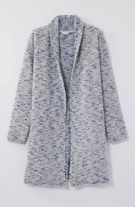 Pure Jill Mélange Space-Dyed Long Cardi | J. Jill