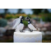 Canada Goose Wedding Cake Topper: Bride  Groom Love Bird Cake Topper | Etsy (US)