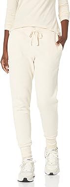 Amazon Essentials Women's French Terry Fleece Jogger Sweatpant (Available in Plus Size) | Amazon (US)