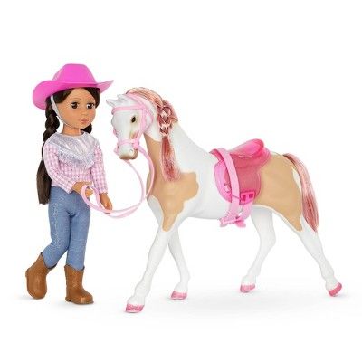 Glitter Girls Bria & Bonnie 14" Poseable Equestrian Doll | Target