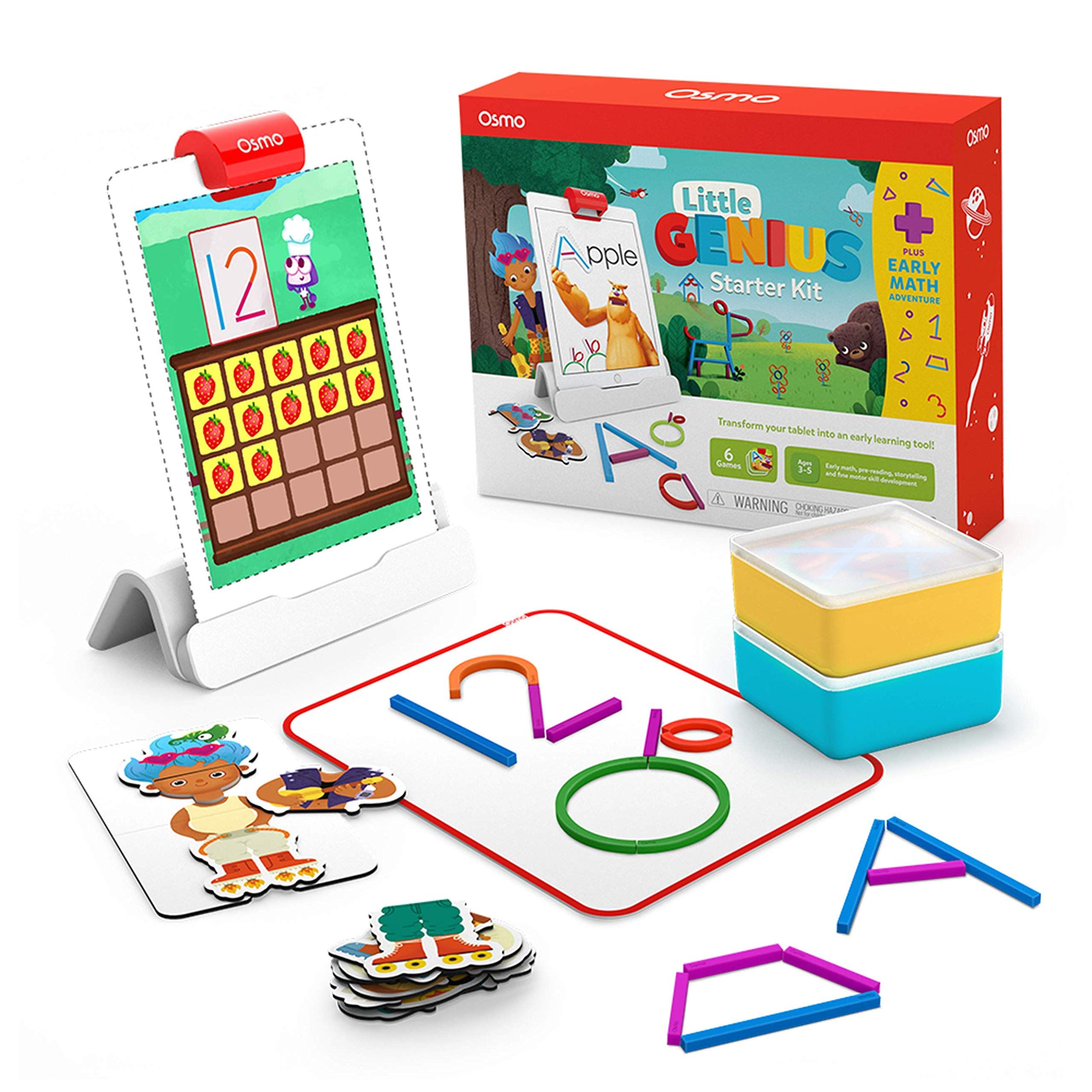Osmo - Little Genius Starter Kit for iPad + Early Math Adventure - 6 Educational Learning Games - Ag | Amazon (US)